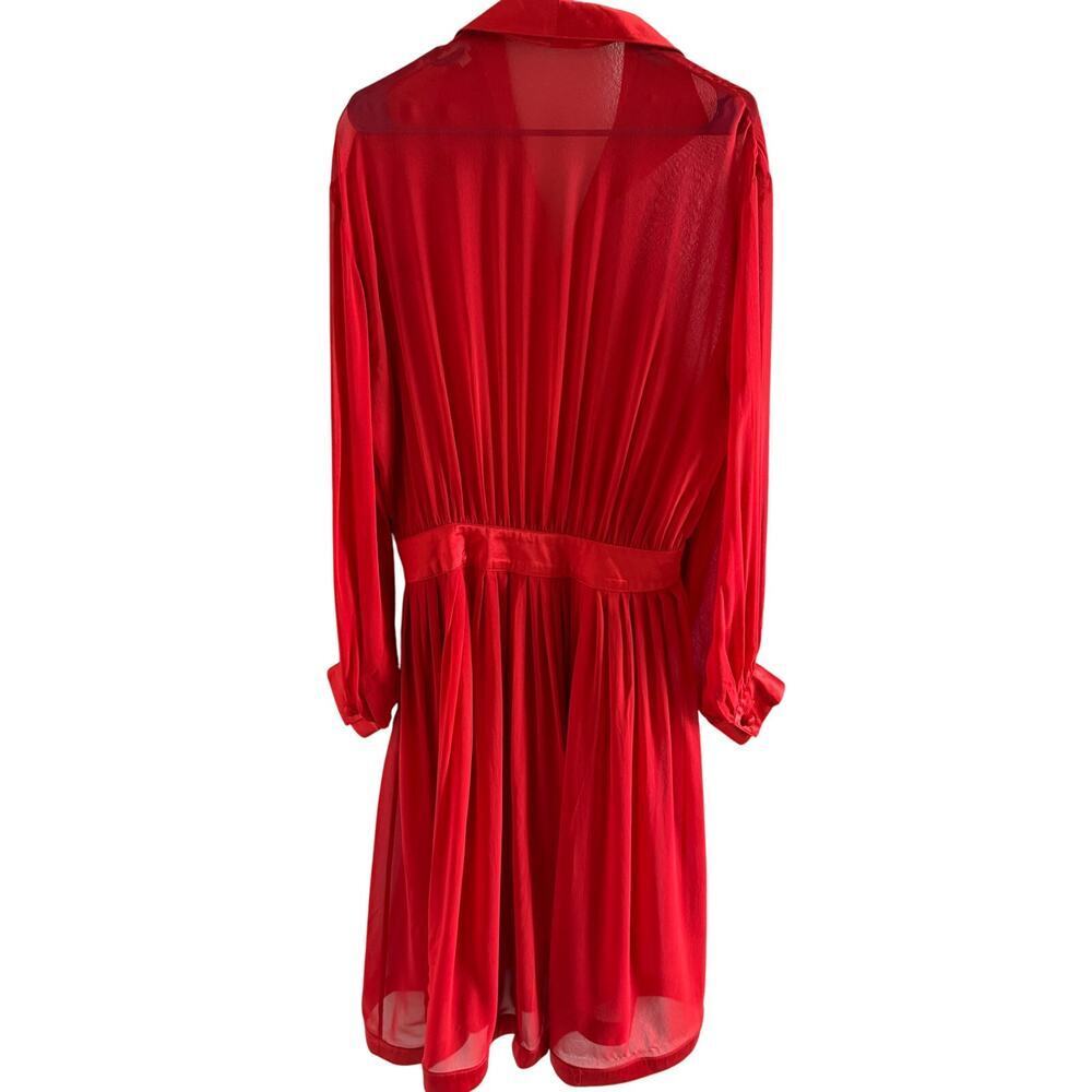 Albert Nipon Vintage 100% Silk Dress - image 2